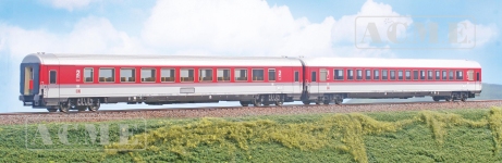 ACME 55385 - H0 - 2-tlg. Set EC-Personenwagen Leonardo da Vinci, DB AG, Ep. V